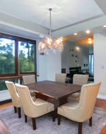 Premium Teak Wood 6 Seater Dining Table Set - WoodenTwist