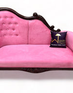 Bloomart Céleste Style Teak Wood 2 Seater Chaise Lounge