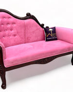 Bloomart Céleste Style Teak Wood 2 Seater Chaise Lounge