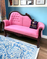 Bloomart Céleste Style Teak Wood 2 Seater Chaise Lounge