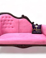 Bloomart Céleste Style Teak Wood 2 Seater Chaise Lounge