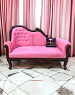 Bloomart Céleste Style Teak Wood 2 Seater Chaise Lounge