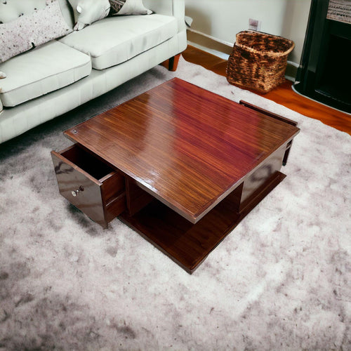 Luxurious Wooden Handmade Solid Sheesham Wood Coffee Table - Bloomart