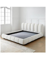 Bloomart Tactic Modernize Boucle Upholstery Bed for Luxury Bedroom Contemporary, Stylish, and Elegant