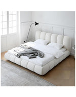 Bloomart Tactic Modernize Boucle Upholstery Bed for Luxury Bedroom Contemporary, Stylish, and Elegant