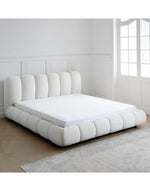Bloomart Tactic Modernize Boucle Upholstery Bed for Luxury Bedroom Contemporary, Stylish, and Elegant