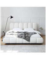 Wooden Twist Tactic Modernize Boucle Upholstery Bed for Luxury Bedroom Contemporary, Stylish, and Elegant - WoodenTwist