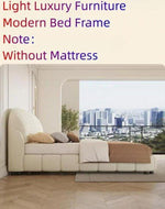 Bloomart Grandeur Modernize Boucle Upholstery Bed for Luxury Bedroom