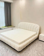 Bloomart Grandeur Modernize Boucle Upholstery Bed for Luxury Bedroom