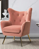Bloomart Wingback Accent Chair | Modern Upholstered Single Seater