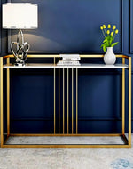 Wooden Twist Console Table