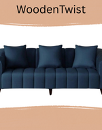 Premium Rolled Arms 3 Seater Sofa