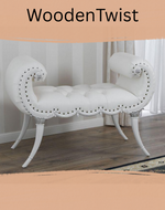 Ritzy Sheesham Wood Bench Couch