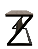 Bloomart Z-Shaped Executive Study Desk Table laminated Top