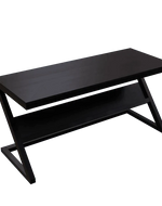 Bloomart Z-Shaped Executive Study Desk Table laminated Top