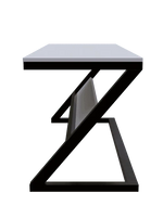 Bloomart Z-Shaped Executive Study Desk Table laminated Top