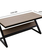 Bloomart Z-Shaped Executive Study Desk Table laminated Top