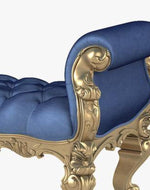Hand Carved Teak Wood Bench Couch Sofa