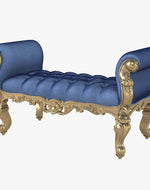 Hand Carved Teak Wood Bench Couch Sofa