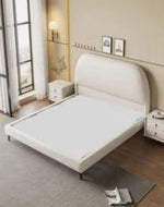 Wooden Twist Attractive Modernize Boucle Upholstery Bed for Luxury Bedroom - WoodenTwist
