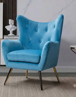 Bloomart Wingback Accent Chair | Modern Upholstered Single Seater