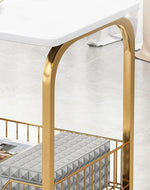 Square Sofa Side basket Table.