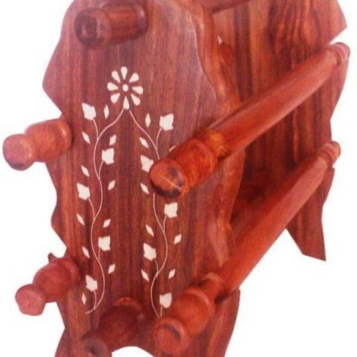 Decorative Wooden Bangle Stand/Showpiece - Bloomart