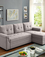 Altin Premium Sofa Cum Bed & Chaise Lounge