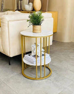 Two-tier Sofa Side Table. - Bloomart