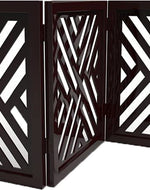 Wooden Portable Safety Pet Fence Gate Partition For Kids (3 Panel)
