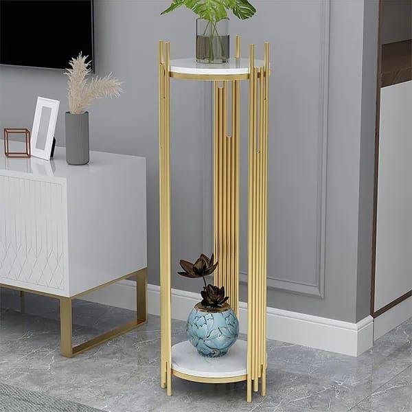 Long 2-tier Pot Stand. - Bloomart