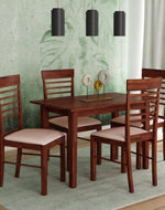 Solid Wood Dinning Table Set (4 Seater) - WoodenTwist