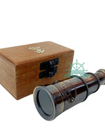 Marine Telescope Nautical Antique Solid Brass Pirate Spyglass 4