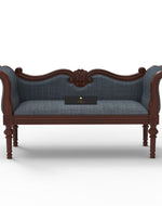 Handicraft Wooden Settee Living Room Couch Sofa (2 Seater)