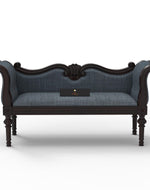 Handicraft Wooden Settee Living Room Couch Sofa (2 Seater)