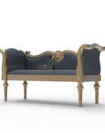 Handicraft Wooden Settee Living Room Couch Sofa (2 Seater)