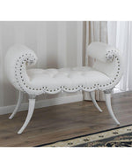 Ritzy Sheesham Wood Bench Couch