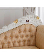 Hand Carved Barock Stil Chaise Longue Sofa Champagner Crystal (Teak Wood)