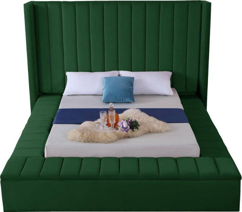 Bloomart Pinion Handmade Solid Wood Queen Size Bed