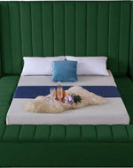 Bloomart Pinion Handmade Solid Wood Queen Size Bed