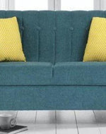 Contemporary Style Sofa Set In Blue Color
