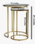 ELEGANCE Sofa Side Nesting Tables.