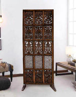Solid Wood Room Divider/Wood Separator/Office Furniture/Wooden Partition - Bloomart