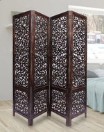 Solid wood room divider