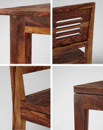 Premium Solid Teak Wood 4 Seater Dining Set