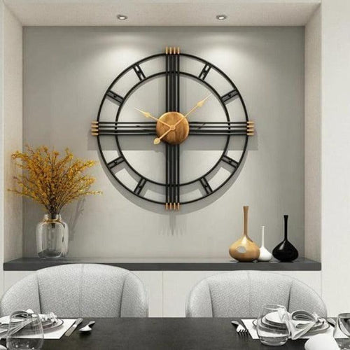 Moisture-Proof, Dustproof Metal Wall Clock - Bloomart