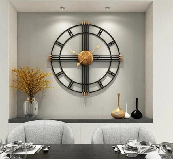 Moisture-Proof, Dustproof Metal Wall Clock - Bloomart