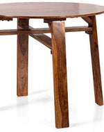 Trendy Solid Wood 4 Seater Dining Set
