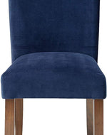 Trendy Accent Dining Chair in Velvet (Set of 2)