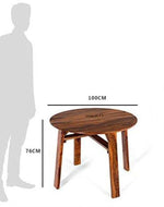 Trendy Solid Wood 4 Seater Dining Set